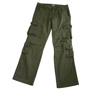 Matchstick Utility Military Cargo Pants Mens Size XL Drawstring Combat